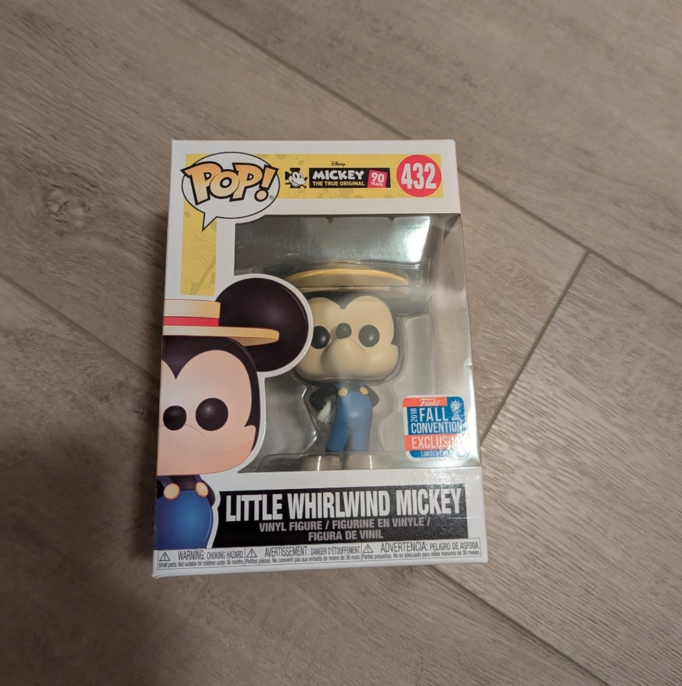 Pop Little Whirlwind Mickey Figure